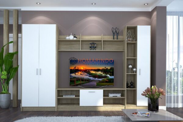 Rak TV Minimalis Modern Vegas 200x300 cm