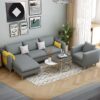 Sofa Sudut Minimalis Ruang Tamu Kecil