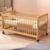 Tempat Tidur Bayi Kayu Minimalis Portabel